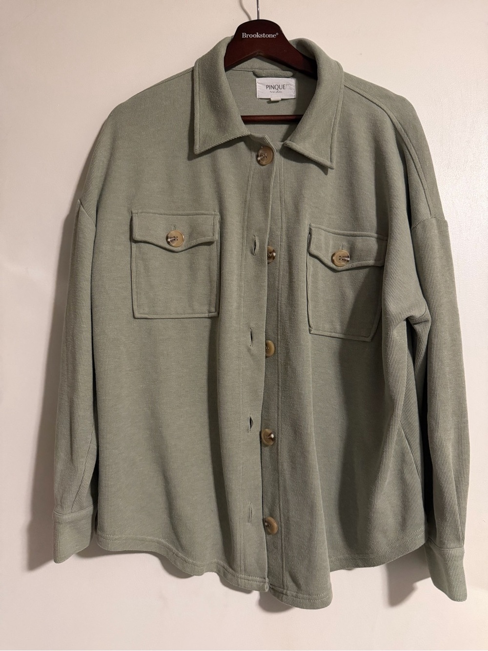 PINQUE Jacket - Olive Green